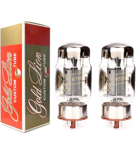 GOLD LION KT88 6本 Amazon.com: Genalex Gold Lion KT88 Power Tube, Each